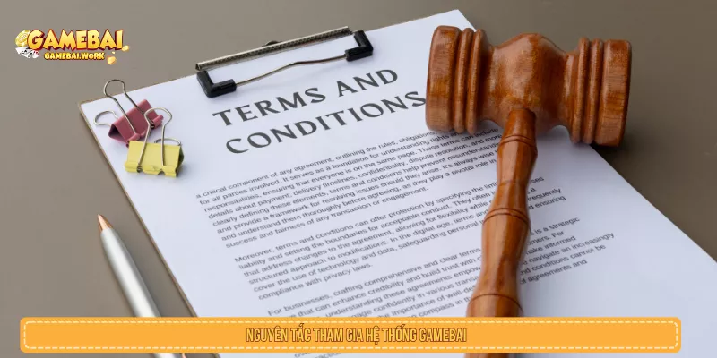 Nguyên tắc tham gia hệ thống GAMEBAI